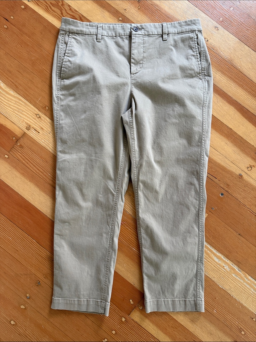 J Crew High Rise Girlfriend Chino 14 Petite